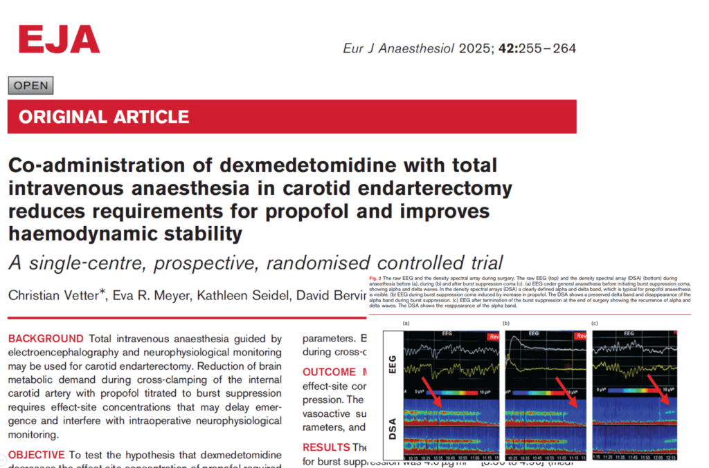 Dexmedetomidine and TIVA In Carotid Endarterectomy