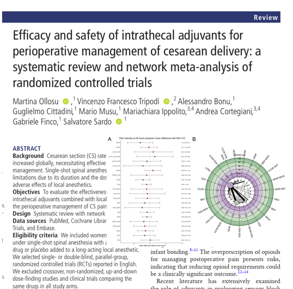 Intrathecal Adjuvants for Cesarean Delivery